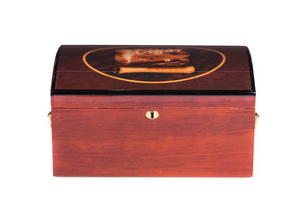 Closed humidor.