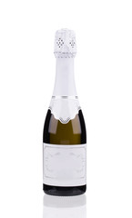 Champagne bottle.