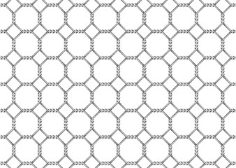 mesh wire for fencing on a white background