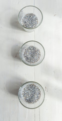 Chia seeds pudding