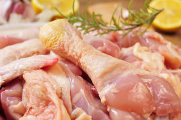 raw chicken meat