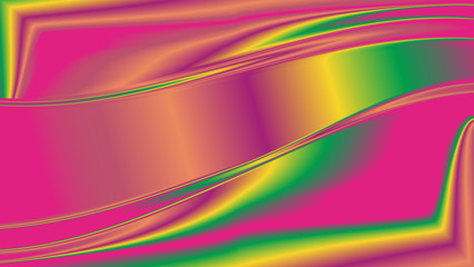 Color Wave. Vector. 2