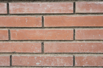 Brick wall pattern texture background in light beige tone