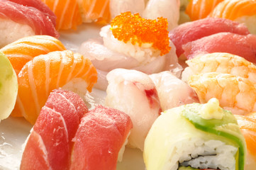 Naklejki  Sushi, close-up