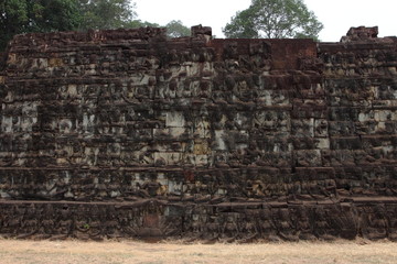 Terrace of The Leper King, Angkor Thom, Siem Reap, Cambodia