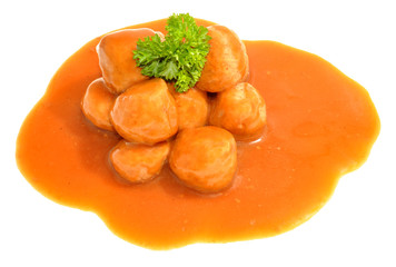 Meatballs And Gravy