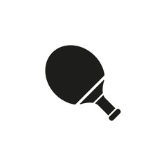Tennis icon. Game symbol. Flat