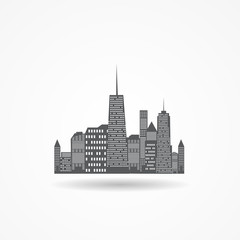 City Icon Vector Illustration