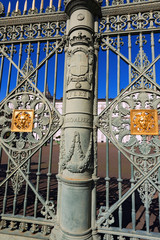 Gates of the Royal Palace - Torino Italy