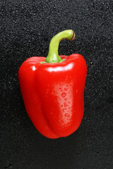 appetizing red bell pepper