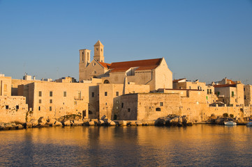 Panoramic view of Giovinazzo. Puglia. Italy.