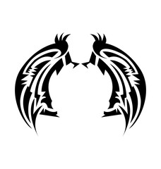 Obraz premium Wings tatoo