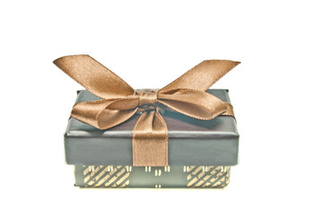 one brown gift box