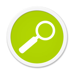 Grüner runder Button: Lupe