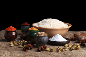 Rice and spices
