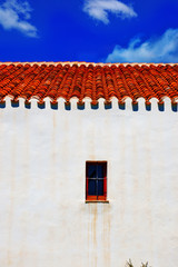 green, blue, red and white