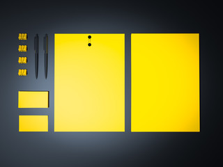 Mockup business template.