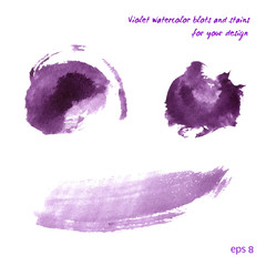 watercolor brush strokes