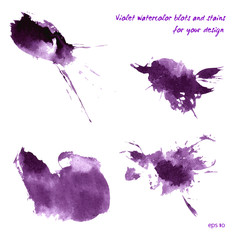 watercolor brush strokes