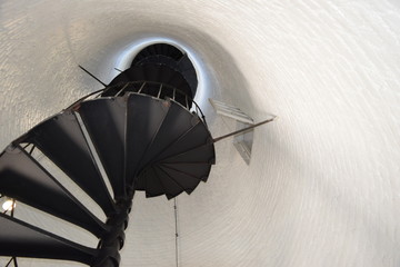 Stairwell inside the Lighthouse