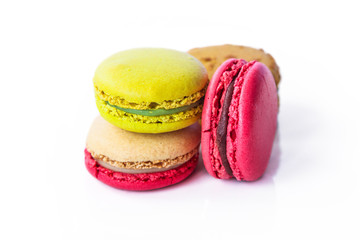 Colorful macaroons.