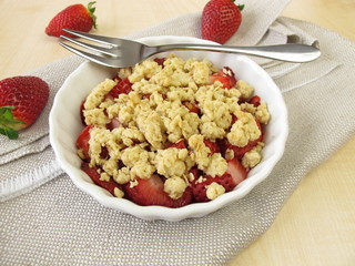 Erdbeercrumble