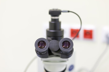 microscope eyepiece