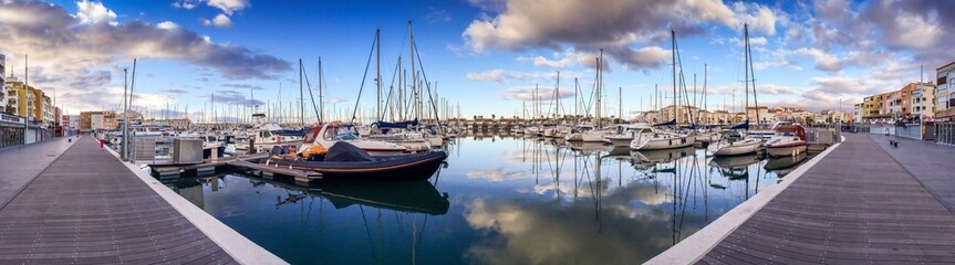 Fototapeta premium Port du Cap d'Agde, Languedoc