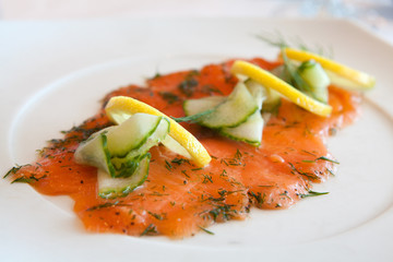 Cured Salmon