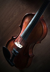 Fototapeta premium Part of the violin