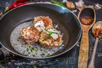 meatballs cooked at home