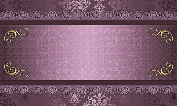 Violet invitation