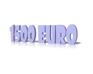 1500 euro