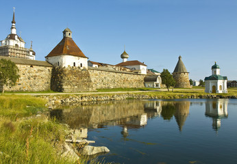 Fototapeta premium Solovetskiy monastery