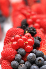 strawberries background