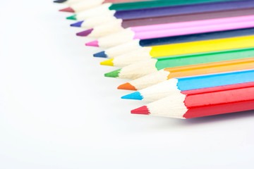 Multicolored pencils