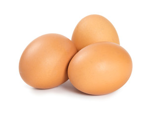Raw chicken eggs