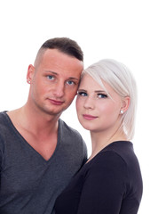 Young, beautiful couple