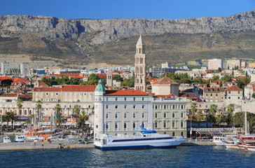 Seaside city. Split, Croatia