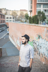 Obraz premium young handsome hipster gay modern man