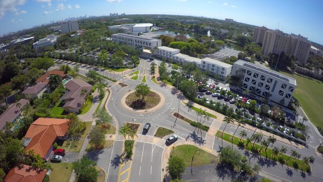 University of Miami aerial video
