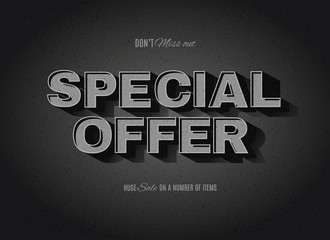 vector special offer sign - 81190310