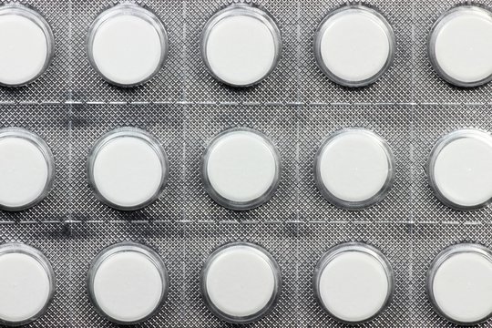 Lutschtabletten in Blisterverpackung