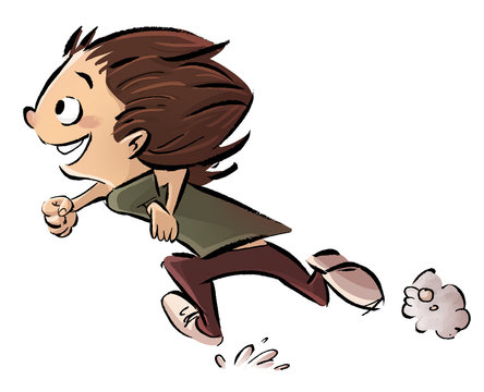 ni&ntilde;o corriendo