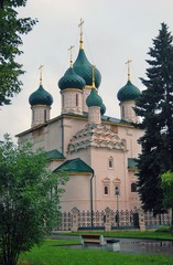 Elijah the Prophet church, Yaroslavl, Russia. UNESCO Heritage