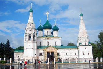 Elijah the Prophet church, Yaroslavl, Russia. UNESCO Heritage