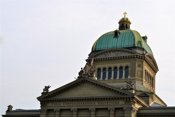 Fototapeta na wymiar Bundeshaus Schweiz in Bern