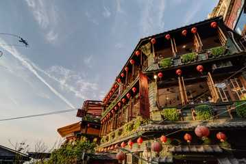Fototapeta premium 九份 台湾イメージ