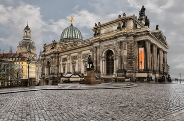 Fototapeta premium Dresden Academy of Fine Arts