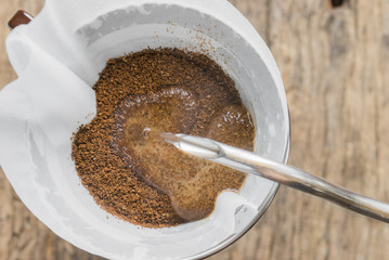 Drip Hot Coffee